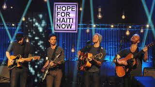 Coldplay - A Message (Live at Hope For Haiti)
