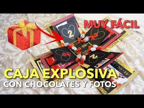 💥CAJA SORPRESA con CHOCOLATES y FOTOS (muy FÁCIL)💥 3 CAJAS EXPLOSIVAS | Bstyle