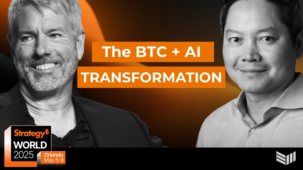 Michael Saylor & Phong Le: The Transformative Power of AI + BTC | Strategy World 2025 Keynote