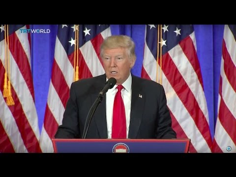 Trump Press Conference: President elect rejects ' fake news disgrace '