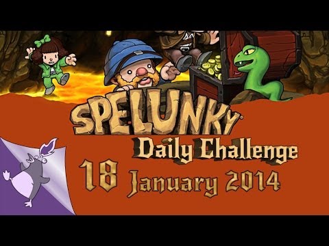 Spelunky Daily Challenge 2014 01 18