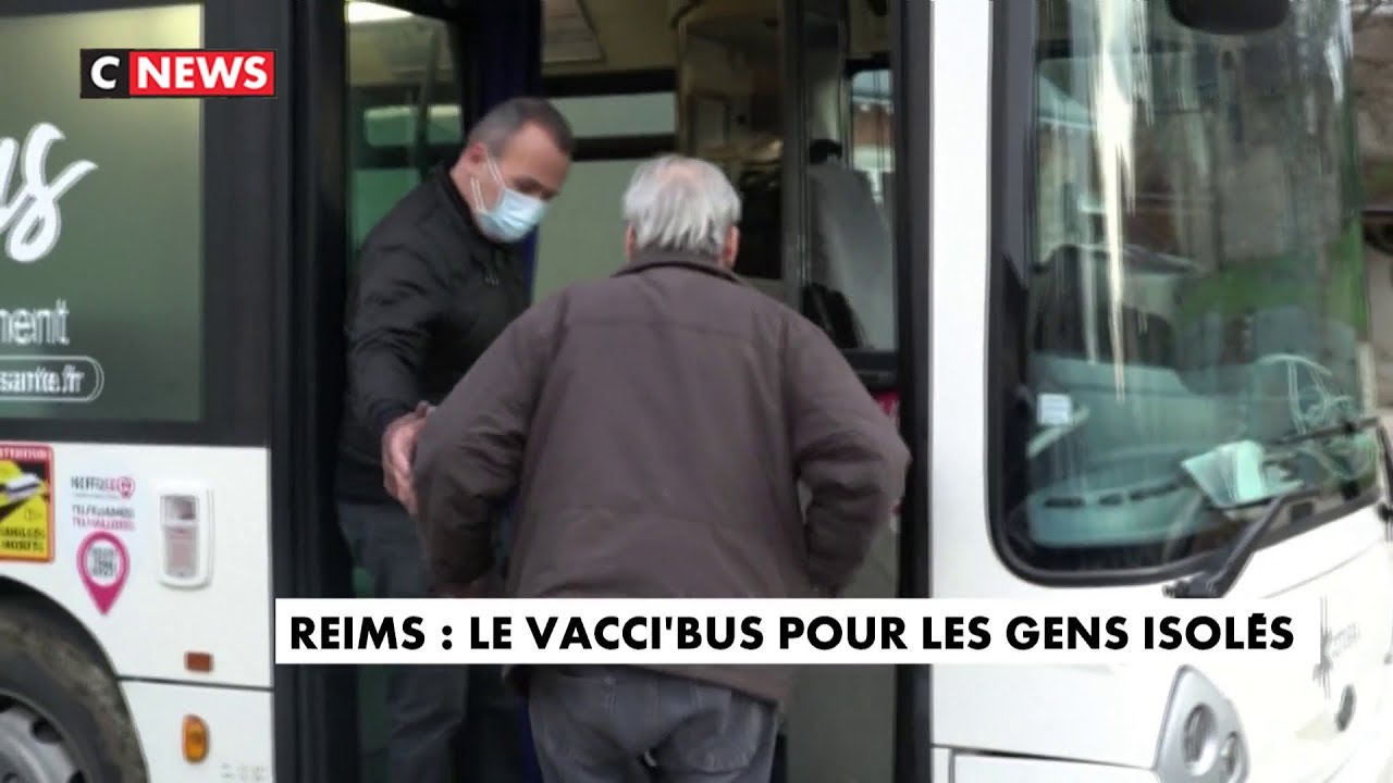 Reims : le vacci'bus pour les gens isolés