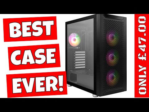 BEST Value ATX Airflow ARGB PC Case Neutron Labs W07  Lian Li 215 Clone