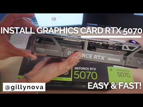How to Install a Graphics Card! - RTX 5070‼️