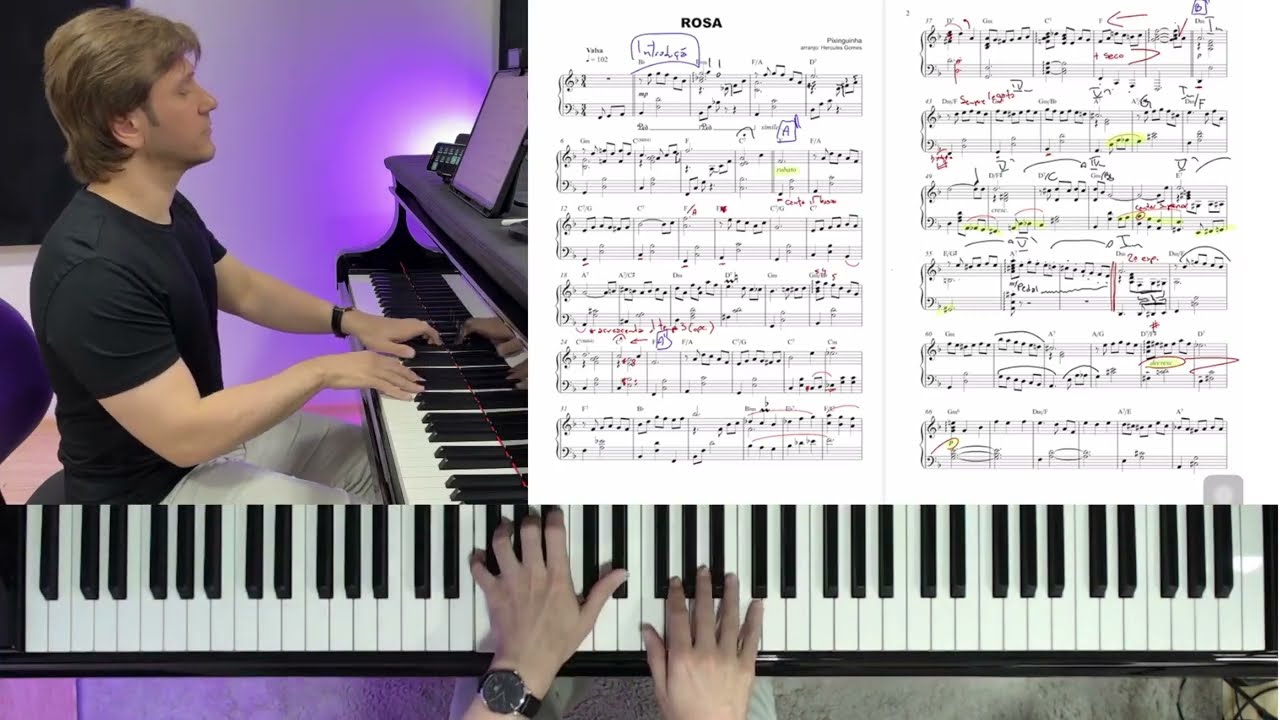 Rosa (Pixinguinha) Piano Solo