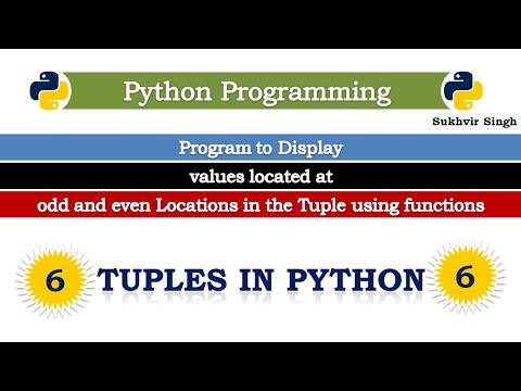 Python Data Structures Tuples Part 6