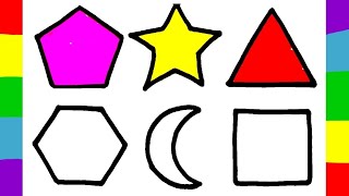 Pentagon and other Five shapes tracing