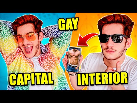 GAY DO INTERIOR X GAY DA CAPITAL: Beijo, namoro, aplicativo.. 🌈 | Klébio Damas