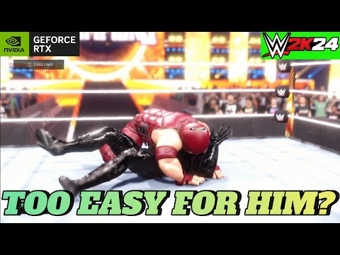 BOTH BIG MAN PLAY! JUGGERNAUT VS VENOM WRESTLING WWE SMACKDOWN 2K24 GAMEPLAY