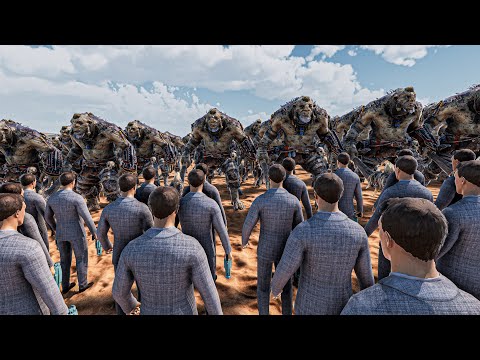 CAN 5000 NIKOLA TESLA STOP 100.000 TROLLS? - Ultimate Epic Battle Simulator 2 UEBS 2