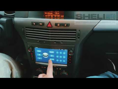 Штатная 7 дюймовая магнитола с физическими кнопками для Opel Astra H «SHELI S1MD” на Android 10