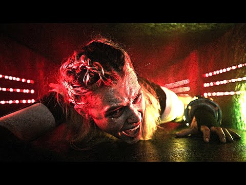 Girl Gets Trapped In A Vent Like Labyrinth Followed By A Monster