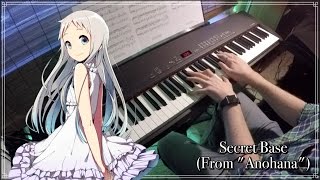 Anohana - Secret Base (Piano Solo)