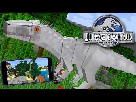 JURASSIC PARK MCPE | Minecraft PE: BKT Video