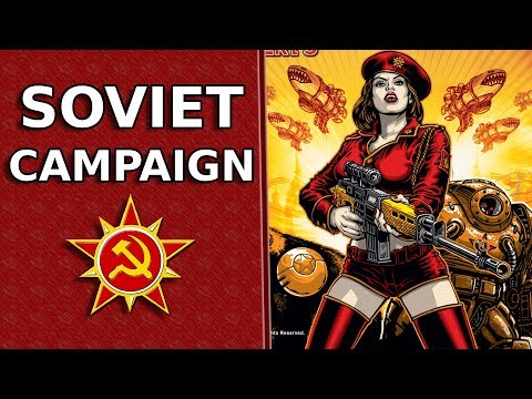 Red Alert 3 - Full Soviet Campaign Playthrough - Hard Difficulty