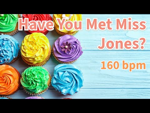 Have You Met Miss Jones? | 160 bpm | Jazz Swing | Play-Along Backing Track
