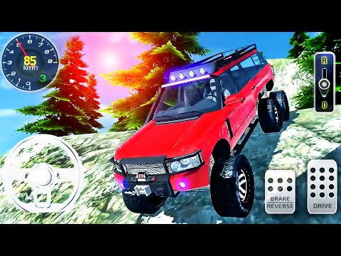 Real Eagle 6x6 Offroad Drive Simulator #3 - Land Cruiser Jeep SUV Hill Driving - Android GamePlay