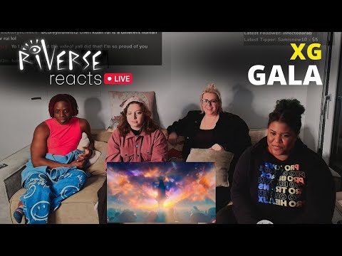 RiVERSE Reacts LIVE: 'GALA' by XG - FINALLY reacting to this EPIC MV!