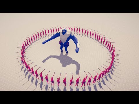 100x SPEAR THROWER vs EVERY UNIT - Spear Thrower Circle - Totally Accurate Battle Simulator TABS