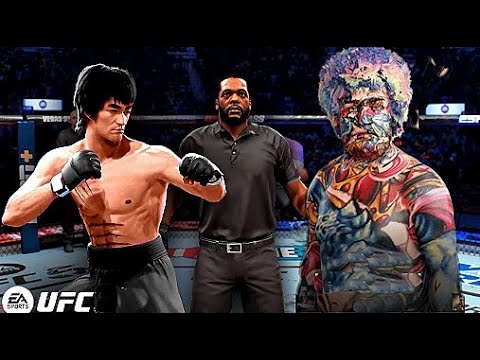 UFC 4 Bruce Lee Vs Big Vajrapani - Ea Sports UFC 4 - Epic Fight
