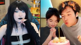 Birthday Boy Catches on Fire | Emiru Reacts to ‪@DailyDoseOfInternet‬