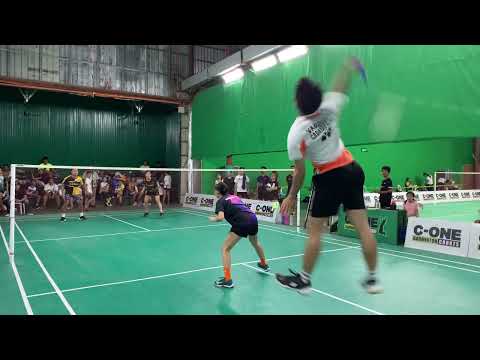 Jennifer Ondol/Ronald Enero Vs Cindee Marchan/Jerome Varquez | Lions Badminton Cup