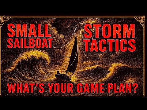 BEGINNER SOLO SAILBOAT STORM SURVIVAL- SMALL SAILBOAT TACTICS-MY 10 STEP STORM PLAN REVIEW & GUIDE!