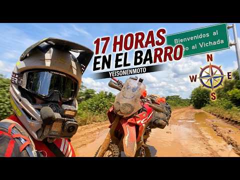 17 HORAS EN MOTO POR EL BARRO… así llegué a Cumaribo