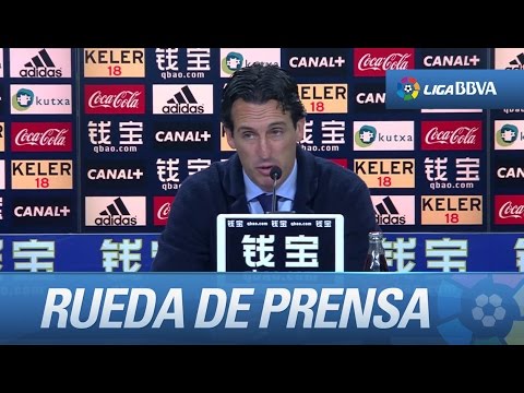 Emery: 'El equipo ha tenido una actitud tremenda'