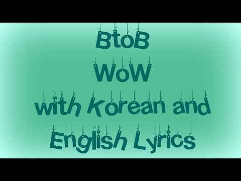 BtoB   WoW Lyrics