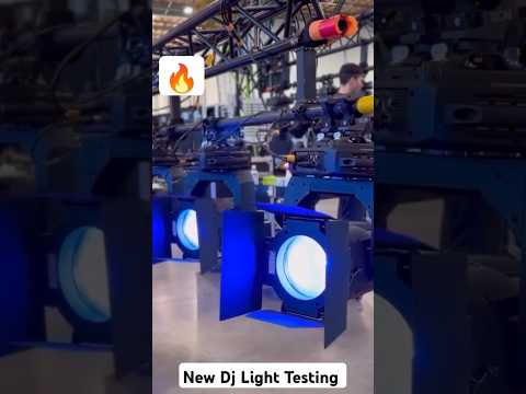 New DJ light testing 😨 #dj #djsetup #djsarzan #djsarzenproduction #minivlog