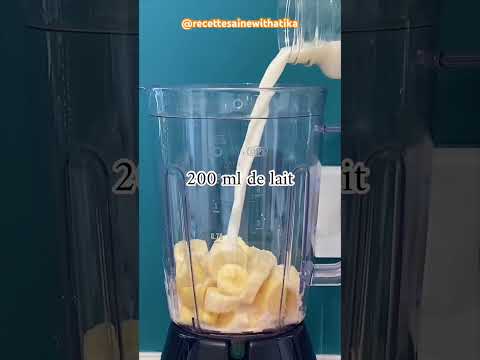 Recette smoothie à la banane et au miel