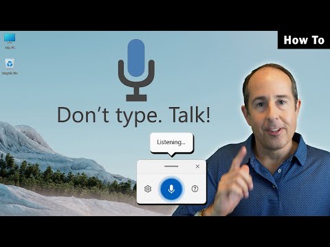 ⌨ Windows can TYPE for you!  Use the Voice Typing feature  :)