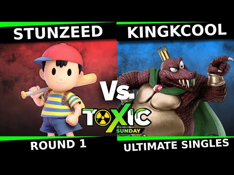Toxic Sunday 16 Top 8 - Stunzeed (King K Rool, Ness) vs. KingKCool (King K Rool, Richter) Smash Ult