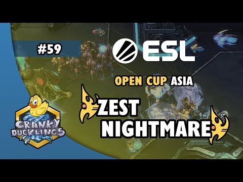 Zest vs NightMare - PvP | ESL Open Cup #59 Asia | Weekly EPT StarCraft 2 Tournament