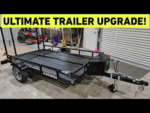 Then BEST Utility Trailer upgrade yet!  And it works so well!