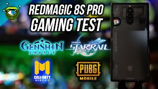 REDMAGIC 8S Pro Gaming Test | Genshin Impact, PUBG:Mobile, Honkai:Star Rail, COD: Mobile