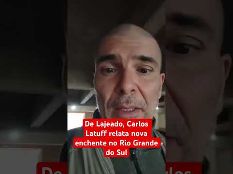 De Lajeado, Carlos Latuff relata nova enchente no Rio Grande do Sul