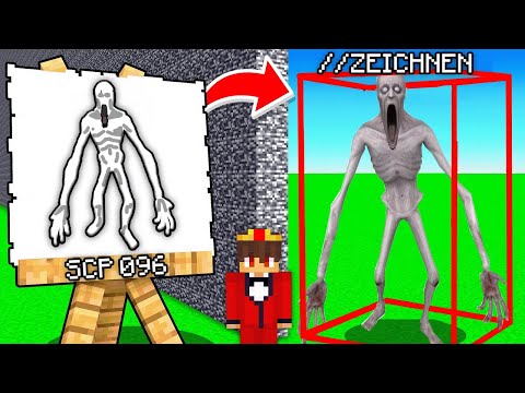 SEMLAKI's Insane BUILD CHALLENGE: Drawing SCP Creatures to Life in Minecraft!