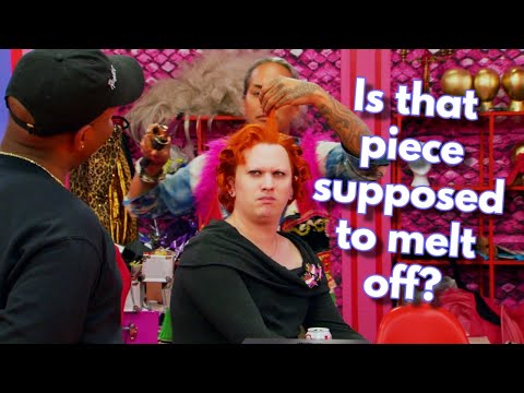 🔮 Raja styling Jinkx's hair