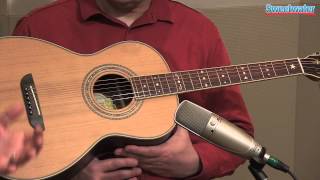 Video thumbnail for Washburn WP26SNS Parlor Acoustic Guitar Demo - Sweetwater Sound by Sweetwater