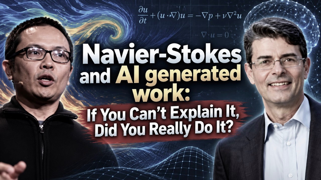 Navier-Stokes and AI generated work: If You Can't Explain It, Did You Really Do It?