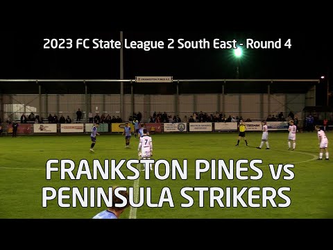 2023 FV State 2 SE Rd 4 : Frankston Pines v Peninsula Strikers