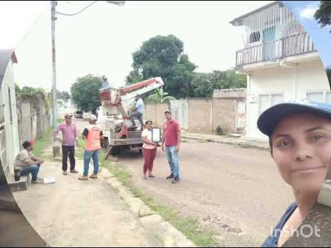 Consejo Comunal El Bambú Onoto Estado Anzoátegui. Rehabilitación de plaza y parque 11/12/2023