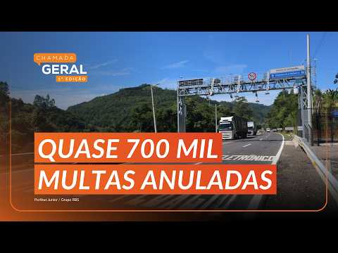 FREE FLOW: sobre o número de MULTAS CANCELADAS no RS | Chamada Geral 1