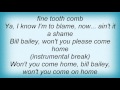 Louis Armstrong - Bill Bailey Lyrics