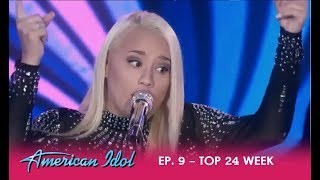 Gabby Barrett: Country Girl Takes US TO CHURCH!! | American Idol 2018