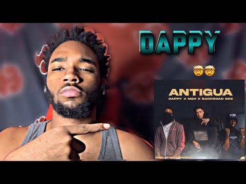 American Reacts To Dappy x M24 x Backroad Gee - Antigua [Music Video] | GRM Daily