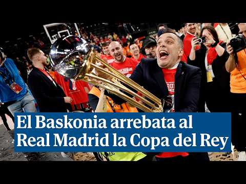 El Baskonia arrabassa al Reial Madrid la Copa del Rei de Bàsquet