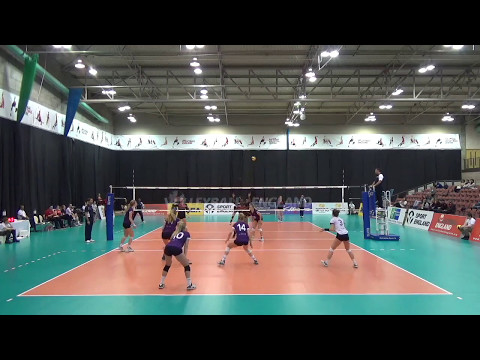 2017 NVL Women's Finals (Match 1): Team Durham - Team Northumbria 3 - 2 | Highlights